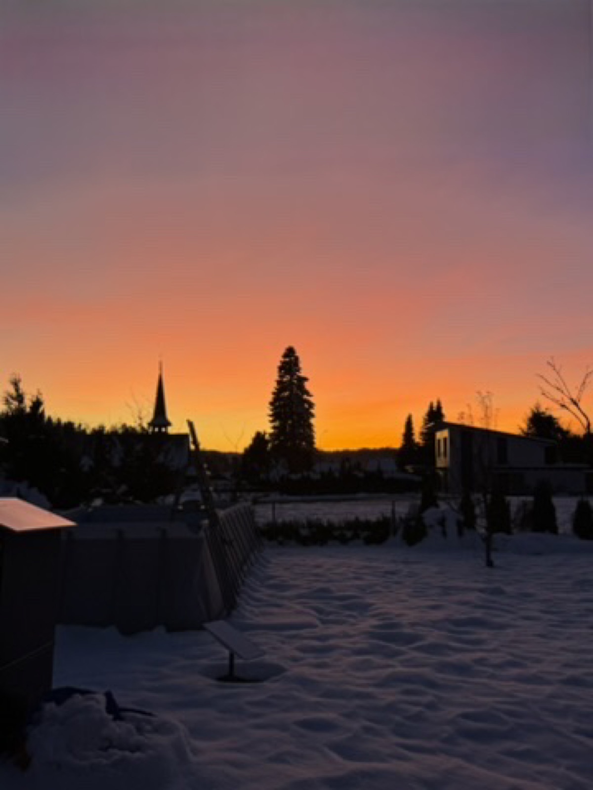 Winterabend in Sumiswald